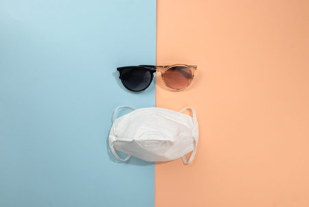 Summer holiday concept under coronavirus restrictions.
