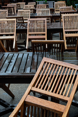 Pattern of Chairsの写真素材