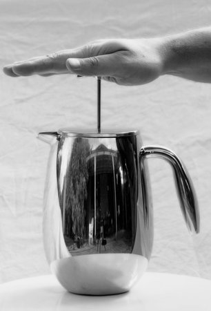 coffee potの写真素材