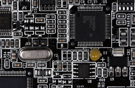 circuit boardの写真素材