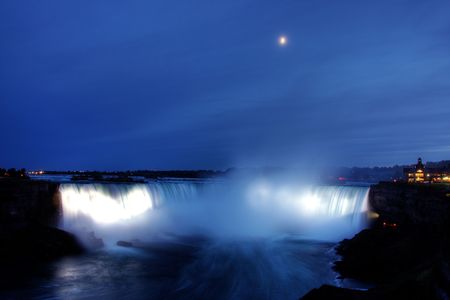 Beautiful Niagara Falls in the Ontario regionの写真素材