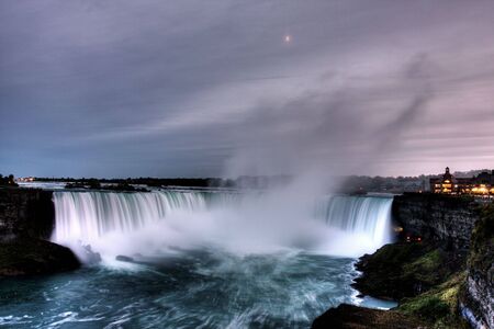 Beautiful Niagara Falls in the Ontario regionの写真素材