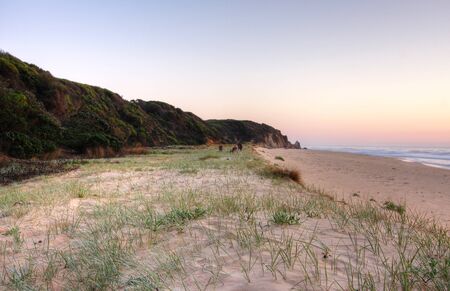 Sunrise by the beach in Tathra, NSWの写真素材
