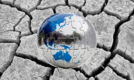 Caring for Earth and protecting our futureの写真素材