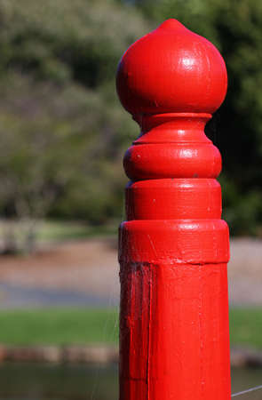 Red Postの写真素材