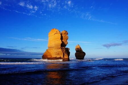 gibson steps along the great ocean roadの写真素材