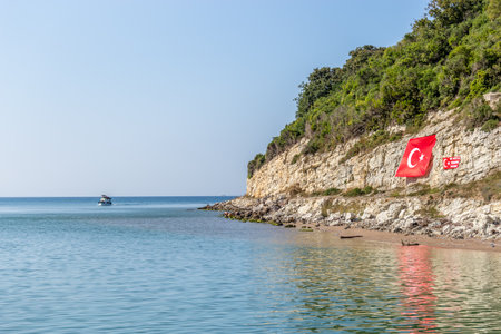 Agva or Yesilcay, is a populated place and resort destination in the Sile district of Istanbul Province, Turkey.25 September 2015のeditorial素材