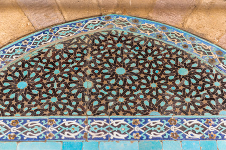 Interior detailed view of Mevlana museum that is mausoleum of Jalal ad-Din Mohammed Rumi,also known...