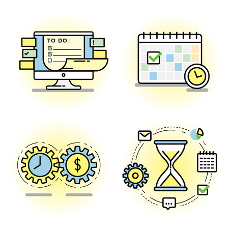 Modern vector illustration and stylish design elementのイラスト素材