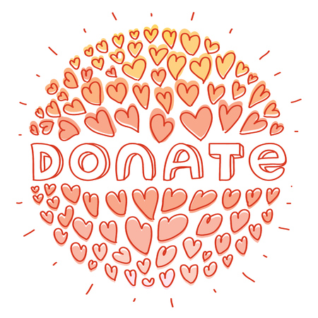 Modern hand drawn vector illustration. Layered EPS fileのイラスト素材