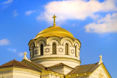 Ancient christian church, Ukraine.の写真素材
