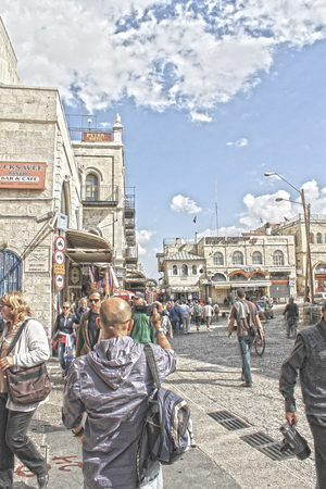 Jaffa Gate, Jerusalemのeditorial素材