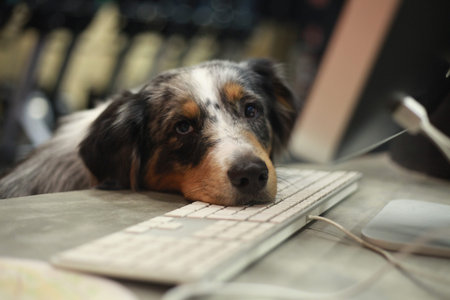 Australian Sheppardの写真素材