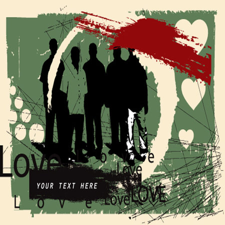 grunge backgroundのイラスト素材