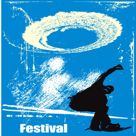 grunge background のイラスト素材