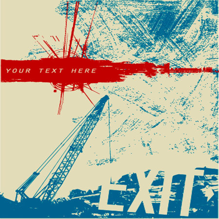 vector grunge backgroundのイラスト素材