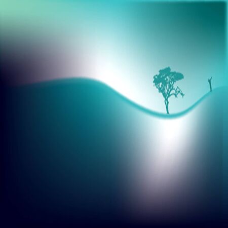 nature backgroundのイラスト素材