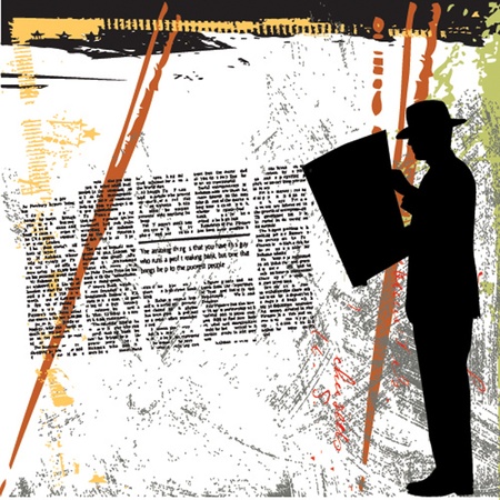 grunge backgroundのイラスト素材