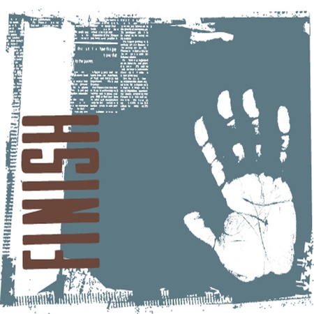 Typographic backgroundのイラスト素材