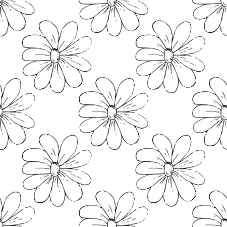 Seamless pattern of monochrome colors on a light background.のイラスト素材