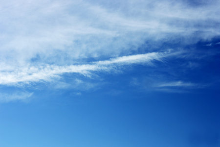 Sky with clouds, shot in close-up. The image can be used for the background.