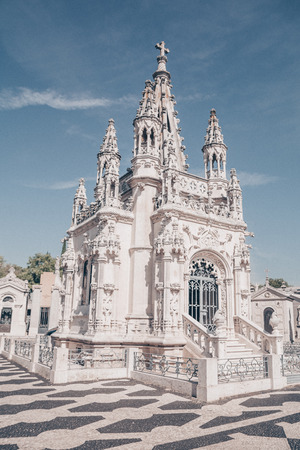 Cemiterio dos Prazeres in Lisbonの写真素材