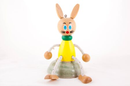 Rabbit Wood Toyの写真素材