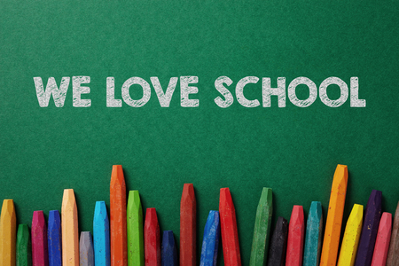 we love schoolの写真素材