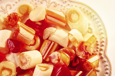 Traditional Turkish sugar candies の写真素材
