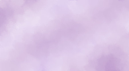 abstract digital drawing of blurred watercolor paints in purple colorの写真素材