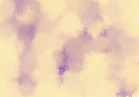Gentle gradient background with abstract tie dye patterns in a lilac and yellow palette. Soft color combinations give the image a sense of calm and tranquility. Suitable for decorating cardsの写真素材