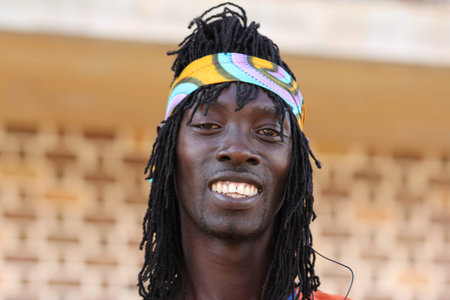 FALMOUTH, JAMAICA, MAY 11  An unidentified man outside the port of Falmouth on MAY 11, 2011 in...