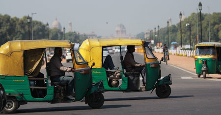 Tuk Tuk Rickshaw in India