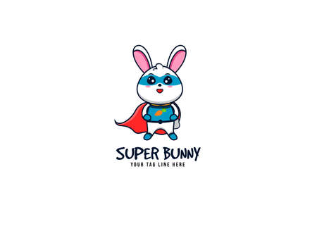Super Bunnyのイラスト素材