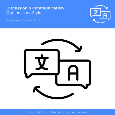 translate vector icon. can be use for user interface, seamless pattern, mobile app iconのイラスト素材
