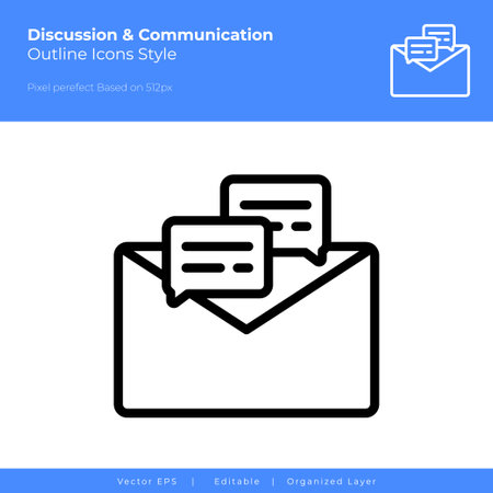 mail vector icon. can be use for user interface, seamless pattern, mobile app iconのイラスト素材