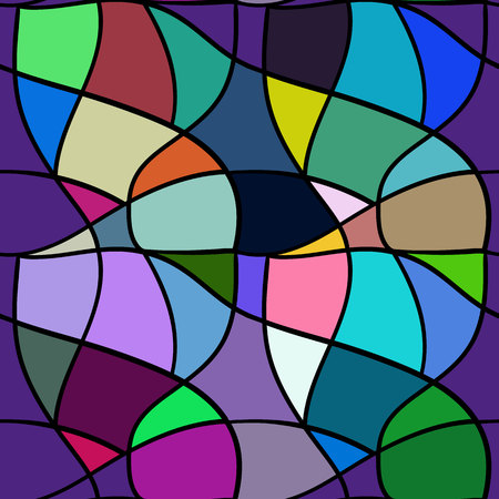 Seamless  vector pattern. Mesh repeating texture, mosaic backgroundのイラスト素材