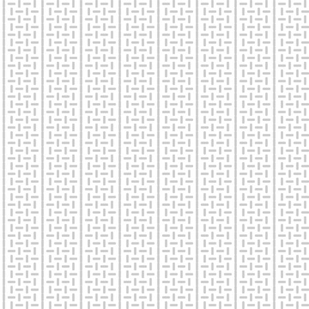 Seamless pattern white background, wallpaper with repetition geometric shape. Vector illustration of interlacing, fabric textureのイラスト素材