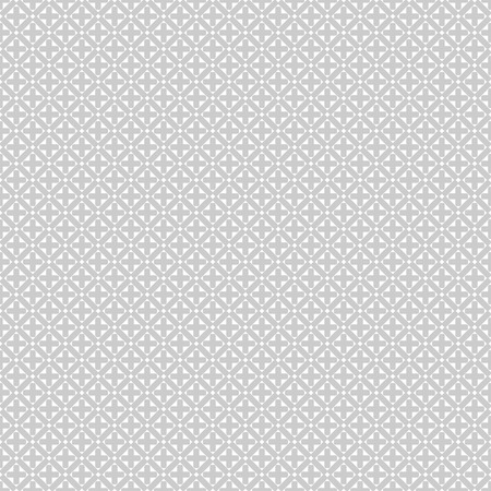 Seamless pattern white background, wallpaper with repetition geometric shape. Vector illustration of interlacing, fabric textureのイラスト素材