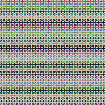 Seamless pattern colorful background, wallpaper with repetition geometric shape. Vector illustration of interlacing, fabric textureのイラスト素材