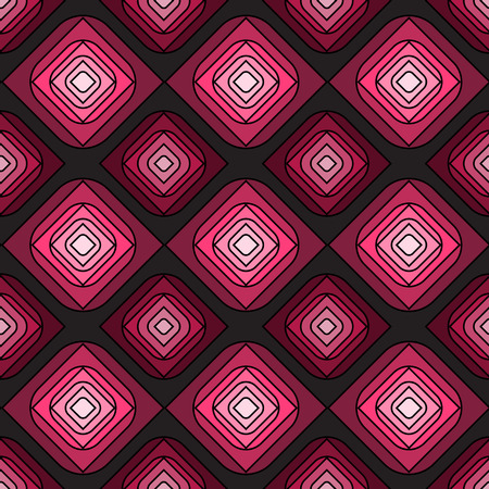Vector seamless pattern. Modern stylish texture. Repeating geometric tiles. Colorful geometric patternのイラスト素材