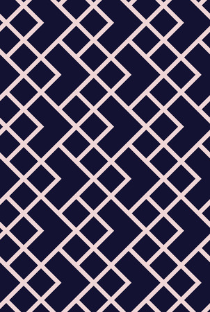 Vector seamless pattern. Modern stylish texture. Repeating geometric tiles. Monochromatic geometric patternのイラスト素材