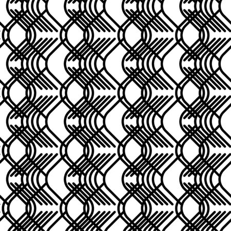 Seamless pattern vector background, wallpaper with repetition geometric shapeのイラスト素材