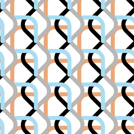 Seamless pattern vector background, wallpaper with repetition geometric shapeのイラスト素材