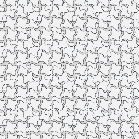 Seamless geometric pattern. Vector repeating texture. Geometric simple print. Monochromatic background.のイラスト素材