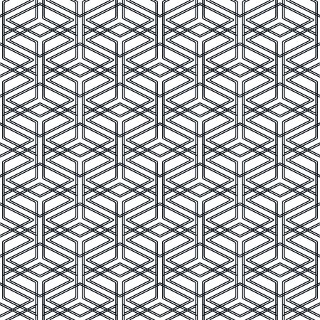 Seamless geometric pattern. Vector repeating texture. Geometric simple print.のイラスト素材
