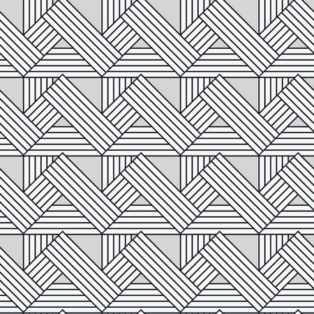 Seamless geometric pattern. repeating texture. Geometric simple print. Monochromatic linear background.のイラスト素材