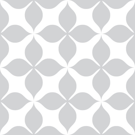 Vector seamless pattern. Modern stylish texture. Repeating geometric tiles. Monochromatic geometric patternのイラスト素材