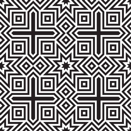Seamless geometric pattern. Vector repeating texture. Geometric simple print.のイラスト素材