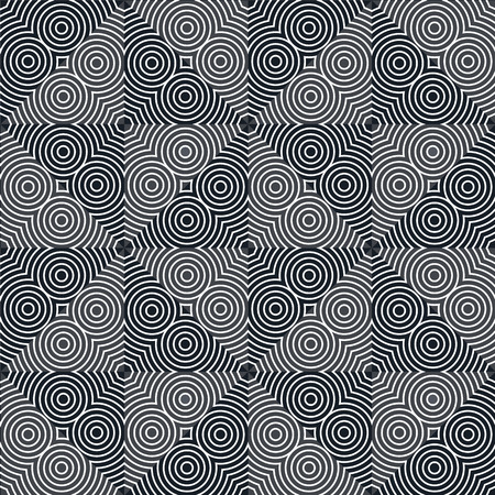 Seamless geometric pattern. Vector repeating texture. Geometric simple print. Monochromatic linear background.のイラスト素材